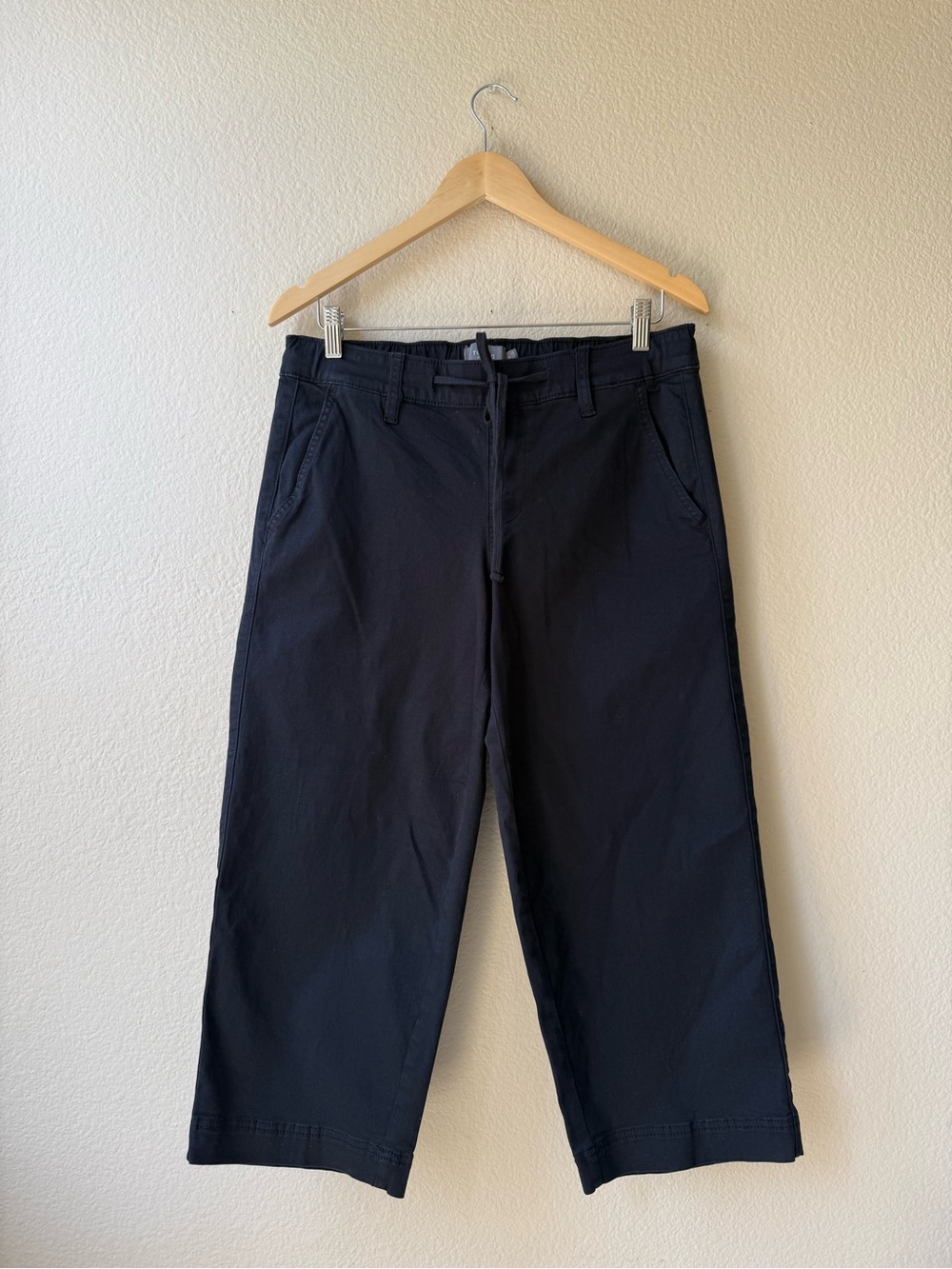 torrid Black Wide-Leg Drawstring Chinos - Relaxed Fit